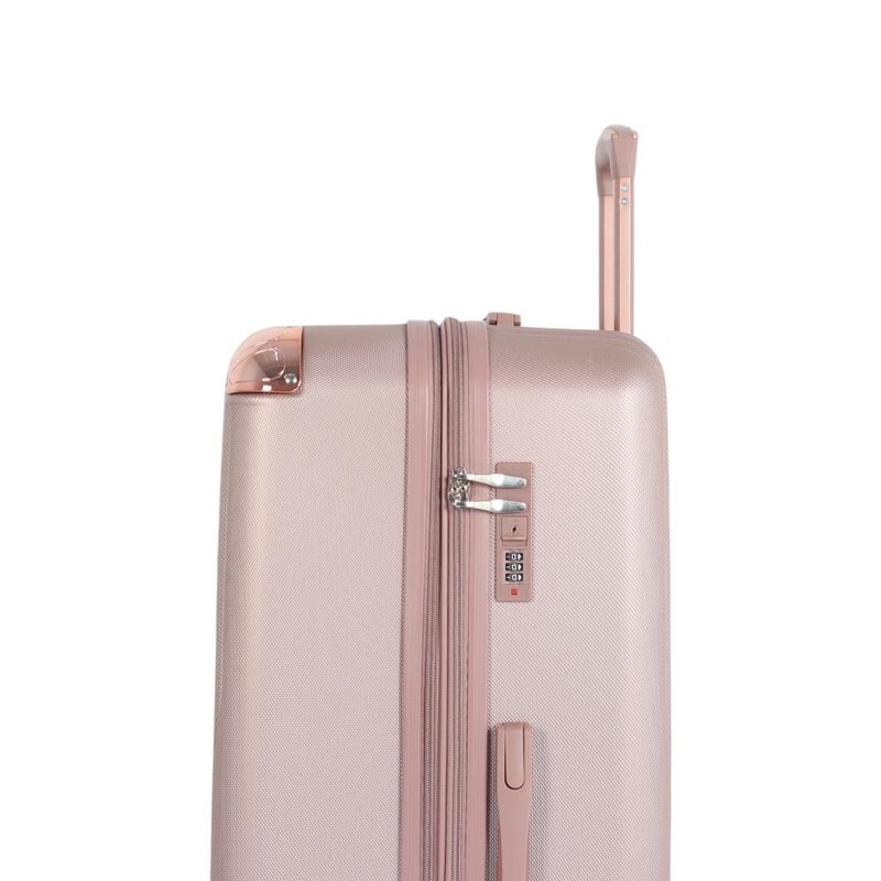 أفياتور طقم حقائب سفر دبش  فاخر: خيار مثالي للعرائس والمسافرين المتميزين مكون من 6 قطع ويشمل حقيبتين يد - كفرات دبل ومرنة - قفل رقمي ثابت ضد السرقة - Image 4